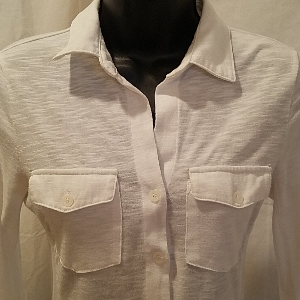 White Casual Top